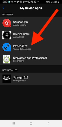 PowerLifter App